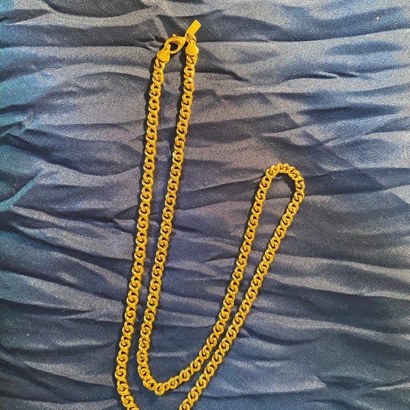 SOLD-Gold plated chain 20" Safara - Picture 6 of 6